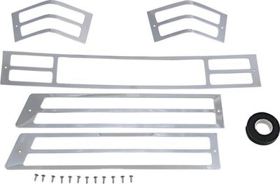 Parts Unlimited Tourbox Light Grille Set fits Honda GL1500 Gold Wing 1988-1997