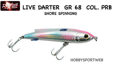 LIVE DARTER 140 RAPTURE COL. PRB RAINBOW 68 GR MARE SHORE CASTING TONNETTO