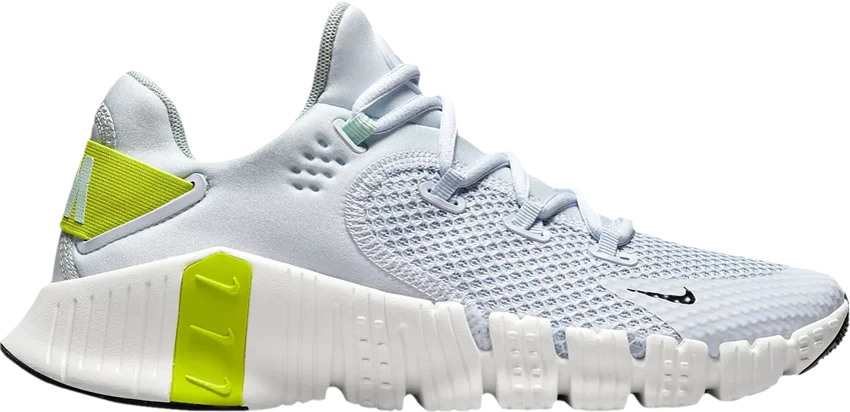 

W Nike Free Metcon 4 Football Grey атомно-зеленый белый CZ0596-001 женские 7,5, Multicolor, Nike Free Metcon