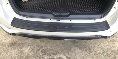 Rear protector for Toyota Fortuner 2015-2024 matt black color rear scuff plate