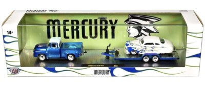 M2 MACHINES AUTO HAULERS 1956 MERCURY M-100 TRUCK & 1949 MERCURY CUSTOM