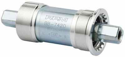 RMP Bottom Bracket JIS 68x122.5mm M8 Bolts Silver