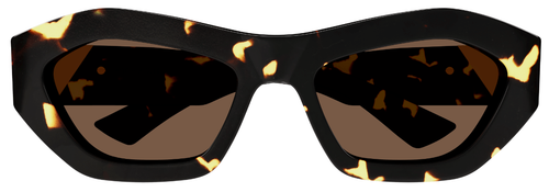 Pre-owned Bottega Veneta Bv1221s-002 Havana Brown