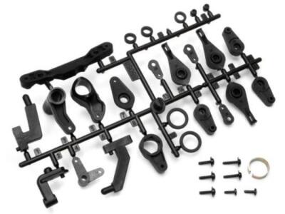 NEW HPI Savage Flux/XL/X 4.6/X SS Super 5SC Steering Crank/Servo Saver Set 85058
