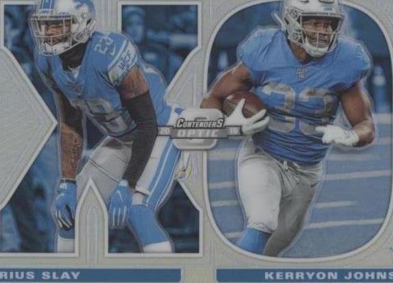 2019 Panini Contenders Optic Darius Slay Kerryon Johnson #XO-KD
