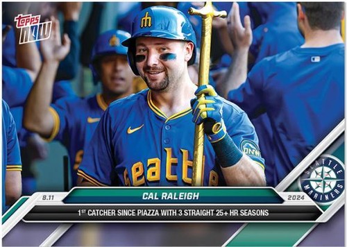 2024 Topps Now - Cal Raleigh #545