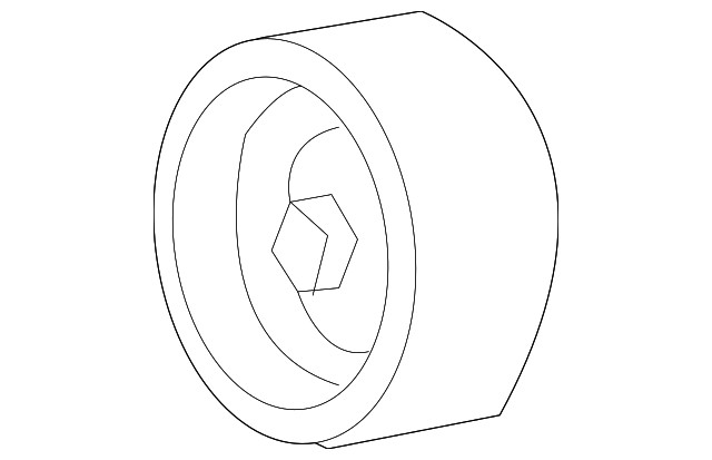 Accessory Drive Belt Idler Pulley. Kit Tension Pulley - 6.0l