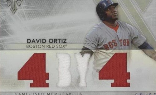 2015 Topps Triple Threads - David Ortiz #TTR-DO3