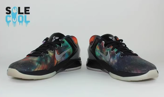 Pre-owned Nike Zoom Kobe Vii Galaxy Shoes 505399-002 In Multicolor