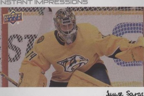 2022-23 Upper Deck Series 2 - Juuse Saros #PZ-38