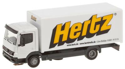 Faller HO 161560 LKW MB Atego Hertz (HERPA) Messepreis Neuware