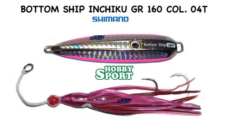 INCHIKU ENGETSU BOTTOM SHIP 135 gr Col. 04T SILVER WINE  RJ135IE CERNIA