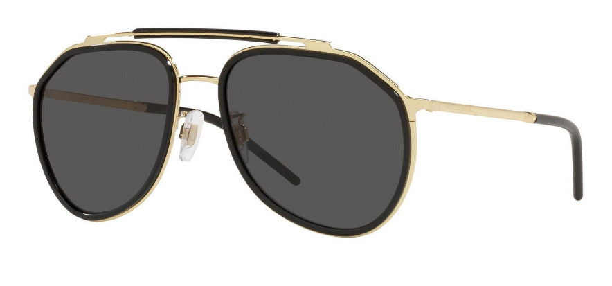 Dolce & Gabbana ブラック サングラス Dolce & Gabbana DG2277 Black / Gold (02/87) 57-18-140 | eBay