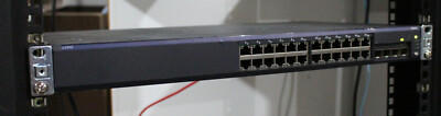 Juniper EX 2200 EX2200-24T Gigabit Network Switch 1Gb JunOS 12.3R12-S21