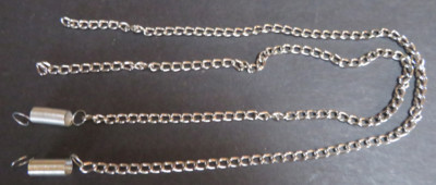 Pair of replacement chains with springs for attachment for Tonka log truck 