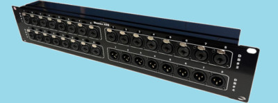 Mamba 32XDB - 24 Combo (XLR/TRS/TS) and 8 XLR Male to 4 DB25 Patch Bay