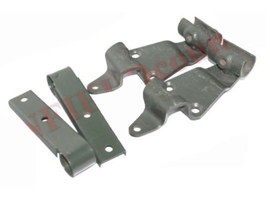 Complete Side & Front Soft Top Bow & Pivot Bracket & Fitting For Willys Ford 