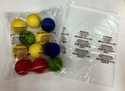 1000 6x16 Self Seal Suffocation Warning Clear Poly Bags 1.5 mil  Free Shipping