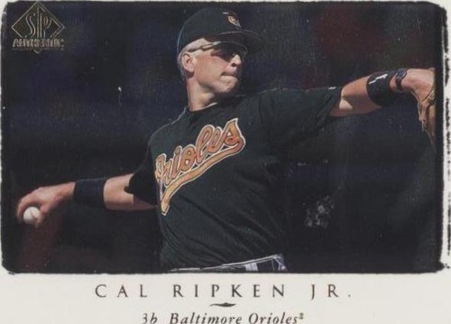 1998 SP Authentic - Cal Ripken #55