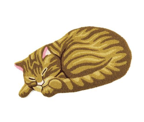 Polyethylene Cats Living Room Door Mats & Floor Mats