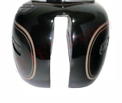 Black Painted Golden Stripe Gas Fuel Tank Ariel Square Four 4 Red Hunter  