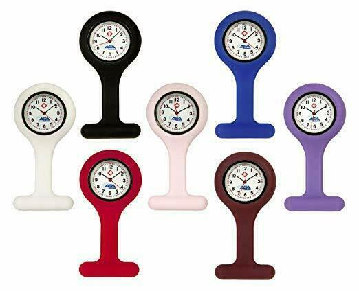 New Year gift for nurses Watch W/Pin/Clip-Infection Control Brooch Fob Watch 3