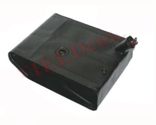 Black Steel Fuel Gas Tank+Lock Cap For Willys 46-64 Cj -2a Cj Ford Jeeps 