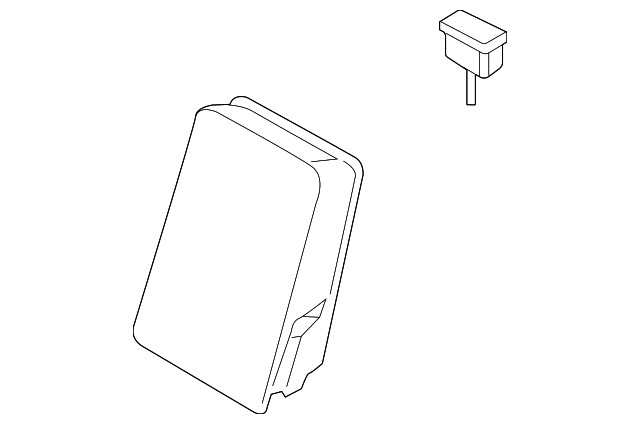 Genuine Ford Armrest Assembly MC5Z-7867112-BC