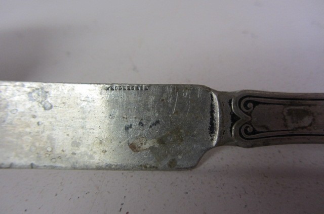 Antique Rogers & Bro. Silver plate Butter Knife