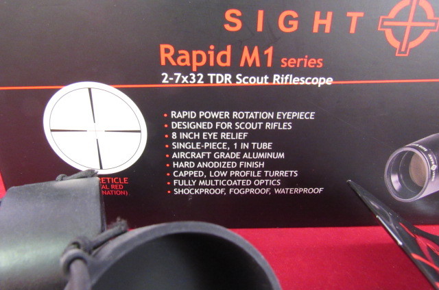 Sightmark Rapid 2-7x32 TDR Scout Riflescope - # SM13056 - 8