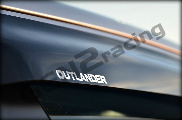 WINDOW VISORS for 11-23 Mitsubishi Outlander Sport / DEFLECTORS RAIN GUARD VENTS