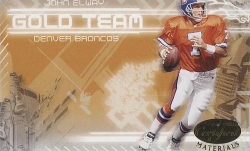 2005 Leaf Certified Materials John Elway #GT-18