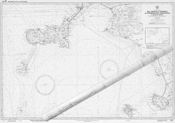 Iim Carta Didattica 5/D - Dal Canale Di Piombino Al Promontorio Argentario E ...