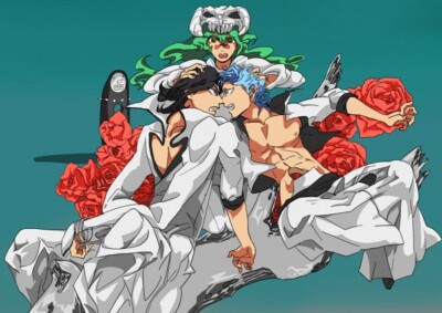 Anime espada grimmjow jeagerjaques menos grande Stitched Gaming Mat Desk