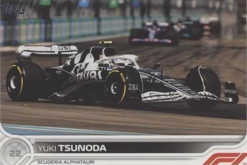 2022 Topps Formula 1 - Yuki Tsunoda #63