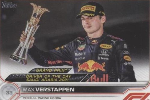 2022 Topps Formula 1 - Max Verstappen #192