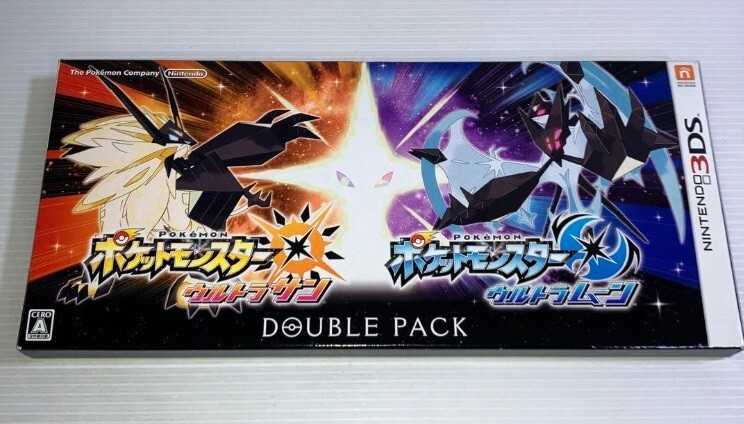 Nintendo 3DS Pocket Monster Ultra Sun & Ultra Moon Double