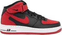 Nike Air Force 1 Mid '07 Black Gym Red