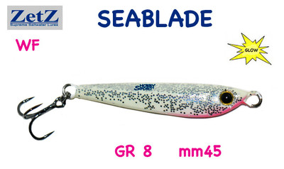 SEABLADE ZETZ ORIGINALE  8 GR COL WF  FLUO SINK ULTRA LIGHT SPIN