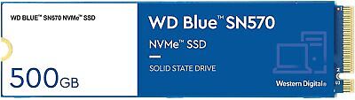 HARD DISK SSD STATO SOLIDO WESTERN DIGITAL WD BLUE SN570 500GB M.2 PCIe NVMe