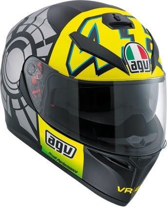 AGV Ｋ3-ＳＶ　ロッシ Full Face Helmet Motorcycle Agv K3 sv Valentino Rossi Sun