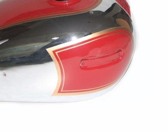 New Petrol Gas Fuel Tank Red Painted Vintage Ariel 500cc Motorcycle  