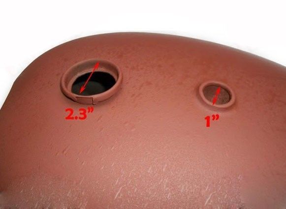 New BSA Gold Star A7 A10 Super Rocket Aluminium Fuel Tank Plain Tank Sides  