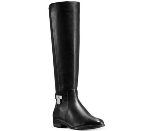 ブーツその他 Michael Kors Woman Boots Black 40F4CBFB7L 001 MICHAEL Michael Kors Womens 40F4CBFB7L Black Mid-Calf Boots