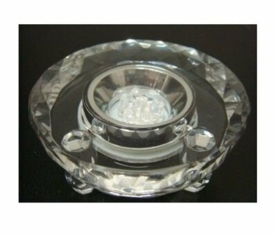 7 LED Colored lights Illuminated Crystal Display Stand Base-USA Seller