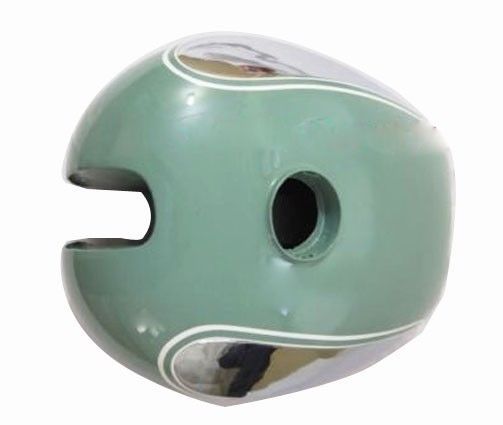 Ariel 4g Square Four 1000cc Shark Green Painted & Chrome Petrol Fuel Tank 