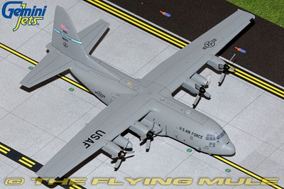 GeminiJets 1:200 C-130H Hercules USAF 166th AW DE ANG #90-1057