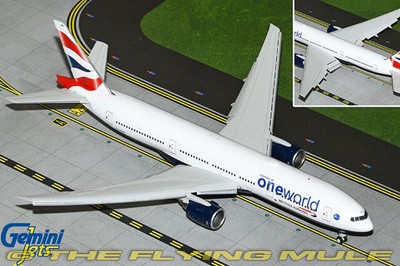 GeminiJets 1:200 777-200ER British Airways G-YMMR Flaps Down Configuration
