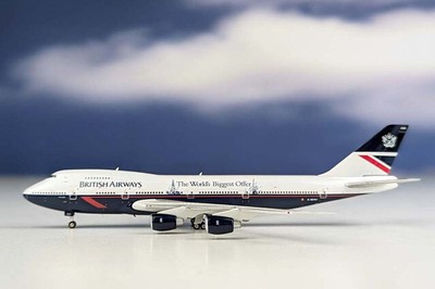 PH4BAW2387 Phoenix Models 747-200 1/400 Model G-BDXO British Airways