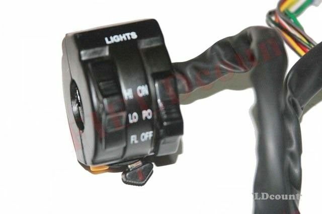 Fits Royal Enfield City Bike Thunderbird LH Headlight Horn Decomp Switch  